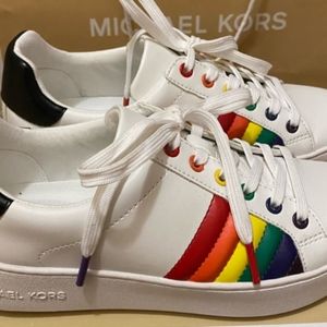 **💯 Authentic Michael KORS Rainbow Sneakers 🌈